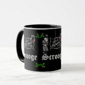 KERST Cadeau voor SCROOGE  Mok (Voorkant links)