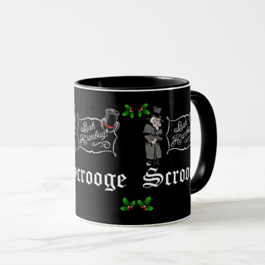 KERST Cadeau voor SCROOGE  Mok (Voorkant rechts)