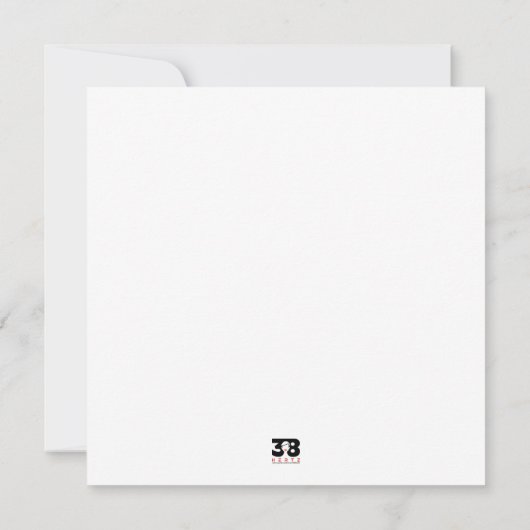 Kerst cadeau Wenskaart (Achterkant)