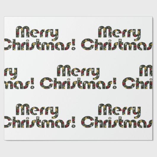 Kerst Cadeaupapier (Vlak)