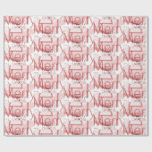 kerst cadeaupapier (Vlak)