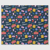  kerst cadeaupapier (Vlak)