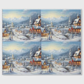 kerst cadeaupapier (Vlak)