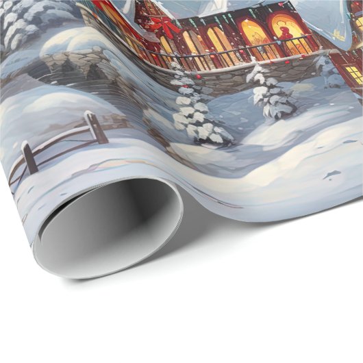  kerst cadeaupapier (Rol Hoek)