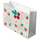 Kerst Cadeautas Zak (Voorkant Gekanteld)