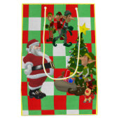 Kerst Cadeautasjes Medium Cadeauzakje (Achterkant)