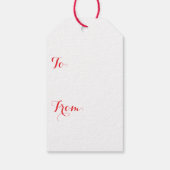 KERST CADO KAARTJE WASBEER CADEAULABEL (Achterkant)