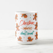 Kerst calorieën tellen niet koffie Mok (Center)