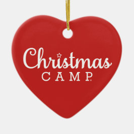 Kerst Camp Ornamenten | Kerstversieringen