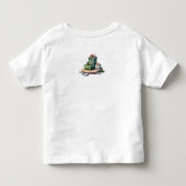 Kerst Camping Peuter Jersey Kinder Shirts (Achterkant)