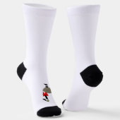 Kerst Canadese Gans Crew Soks Sokken (Gebogen)