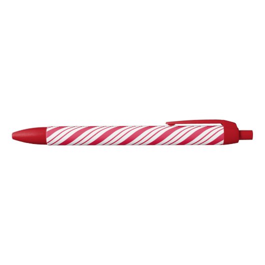 Kerst Candy Cane Pepermunt Schrijven Pennen (Bovenkant)