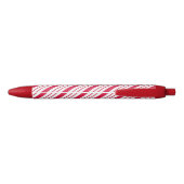 Kerst Candy Cane Pepermunt Schrijven Pennen (Achterkant)