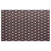 Kerst Candy Cane Pirate Skull Stof (Yard (91,4 cm))