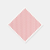 Kerst Candy Cane Stripes Patroon Servet (Hoek)