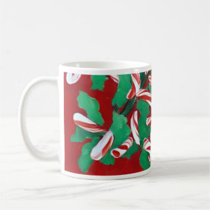Kerst Candy Cane Vakantie Mok