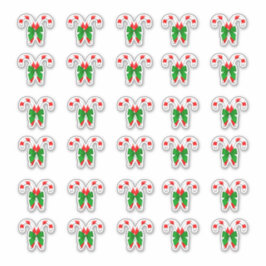 Kerst Candy Canes 30 per vel Sticker