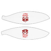 Kerst Candy Canes Basketbal (Panelen)