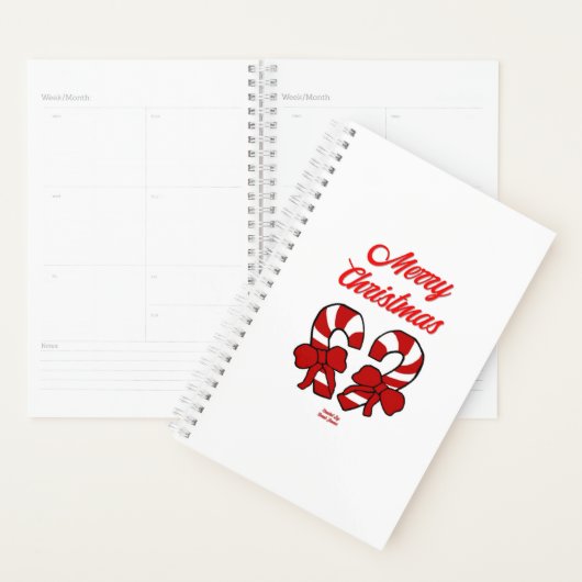 Kerst Candy Canes Kleine Planner (Display)