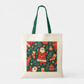 Kerst Canvas tas 3 (Achterkant)