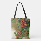 Kerst Canvas tas  Sinterklaas Retro Xmas (Achterkant)