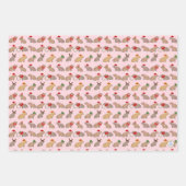 Kerst Capybara Schattige Zoo Dier Hand-getrokken Inpakpapier Vel (Voorkant 2)