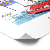 Kerst Car Wash Poster (Hoek)