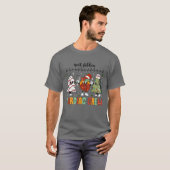 Kerst Cardiac Nurse Kerst Hart jongen T-shirt (Voorkant volledig)