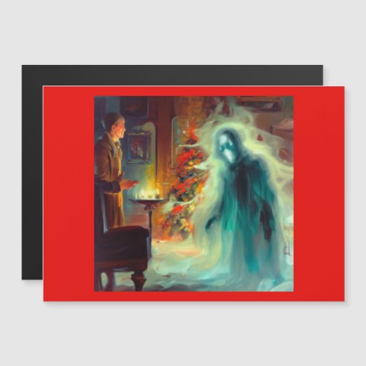 Kerst Carol Ghost of Christmas Future (Voorkant / Achterkant)