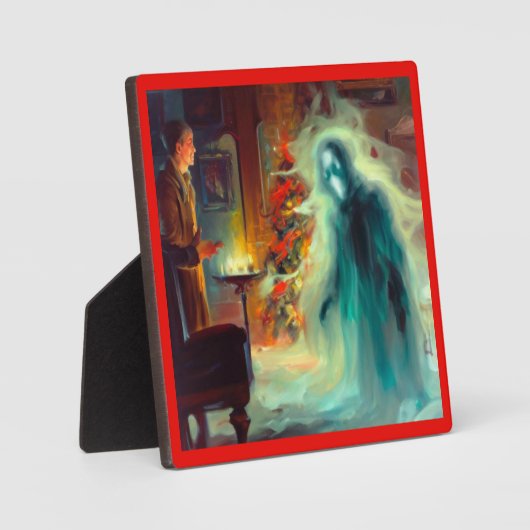Kerst Carol Ghost of Christmas Future Fotoplaat (Voorkant)