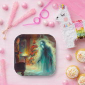 Kerst Carol Ghost of Christmas Future Papieren Bordje (Feest)