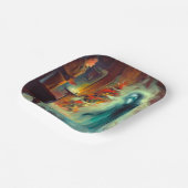 Kerst Carol Ghost of Christmas Future Papieren Bordje (Gebogen)