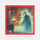 Kerst Carol Ghost of Christmas Future Servet (Voorkant)