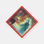 Kerst Carol Ghost of Christmas Future Servet (Hoek)