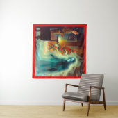 Kerst Carol Ghost of Christmas Future Wandkleed (In Situ (horizontaal))