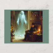 Kerst Carol Ghost of Christmas Past Feestdagenkaart (Voorkant)