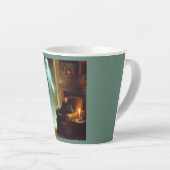 Kerst Carol Ghost of Christmas Past Latte Mok (Rechterhoek)