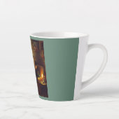 Kerst Carol Ghost of Christmas Past Latte Mok (Rechts)