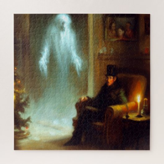 Kerst Carol Ghost of Christmas Past Legpuzzel (Verticaal)