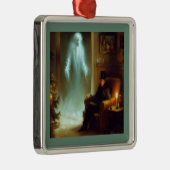 Kerst Carol Ghost of Christmas Past Metalen Ornament (Rechts)