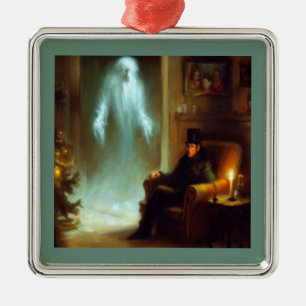 Kerst Carol Ghost of Christmas Past Metalen Ornament