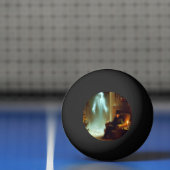 Kerst Carol Ghost of Christmas Past Pingpongbal (Net)