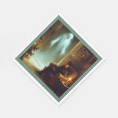 Kerst Carol Ghost of Christmas Past Servet (Hoek)