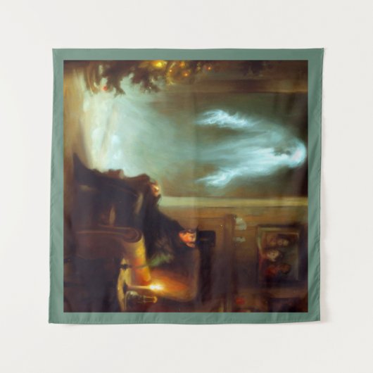 Kerst Carol Ghost of Christmas Past Wandkleed (Voorkant (horizontaal))