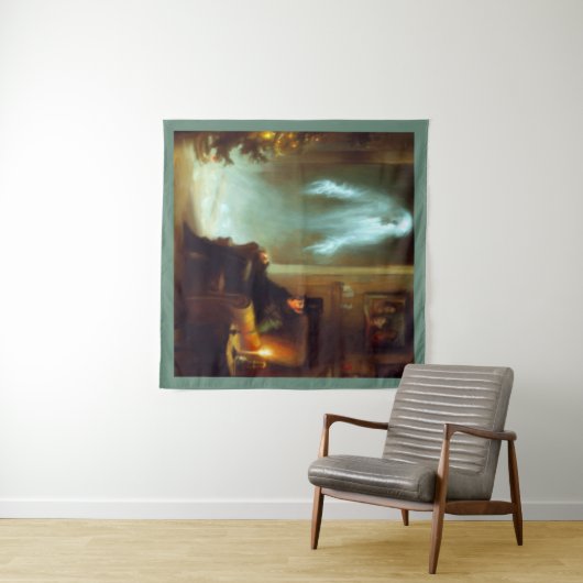 Kerst Carol Ghost of Christmas Past Wandkleed (In Situ (horizontaal))