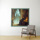 Kerst Carol Ghost of Christmas Past Wandkleed (In situ)