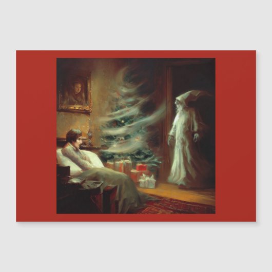 Kerst Carol Ghost van Kerstmis cadeau (Voorkant)