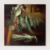 Kerst Carol Ghost van Kerstmis cadeau Legpuzzel (Horizontaal)