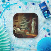 Kerst Carol Ghost van Kerstmis cadeau Papieren Bordje (Feest)