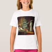 Kerst Carol Ghost van Kerstmis cadeau T-shirt (Voorkant)